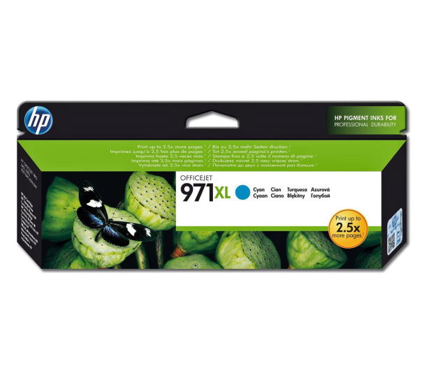 HP 971XL CN626AE cyan 6600str. - 179620 - zdjęcie